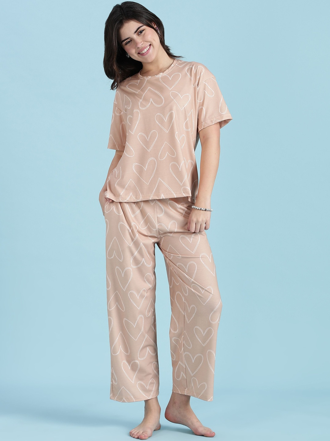 Highgarden Women Printed Night suit