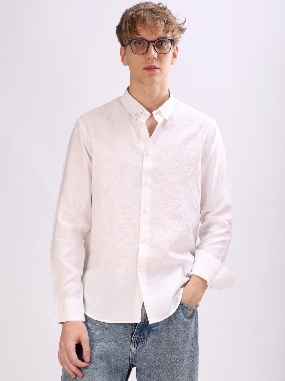 BIOGRAPH Men Casual Shirt