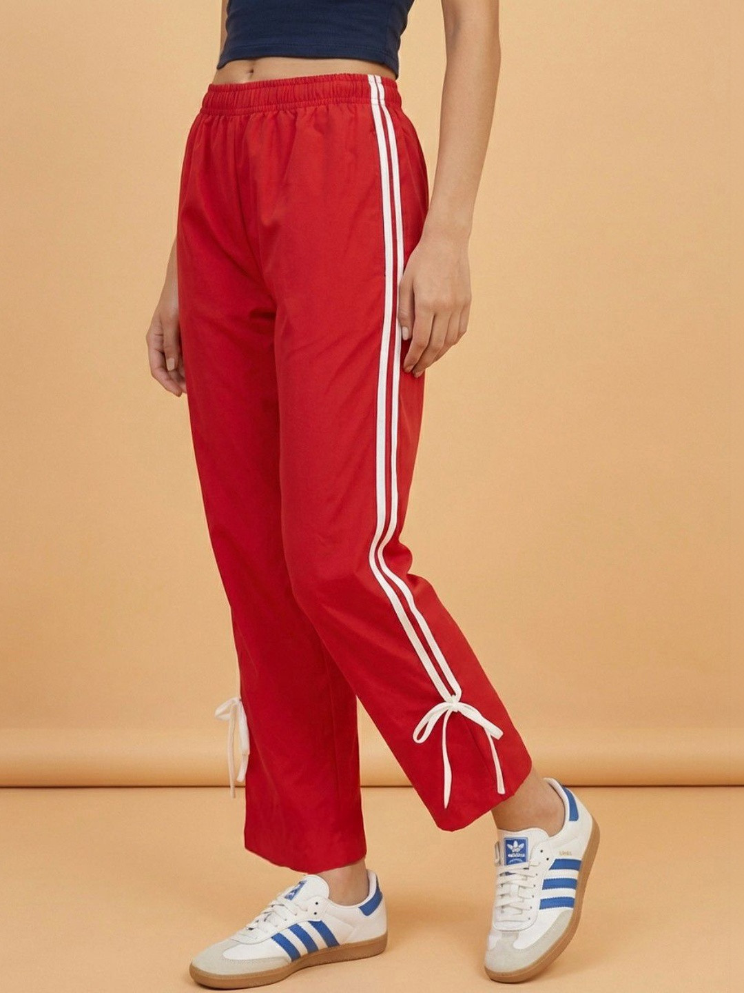 The Roadster Lifestyle Co Side Striped Track Pants
