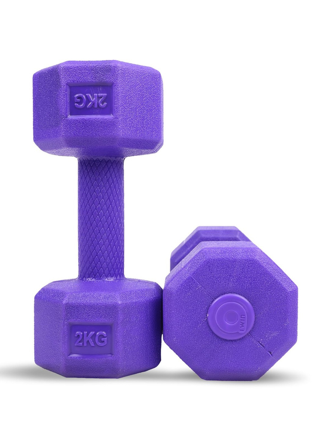 Aivin Coregrip 1.0 Pvc Dumbell 2Kg - Dark Purple