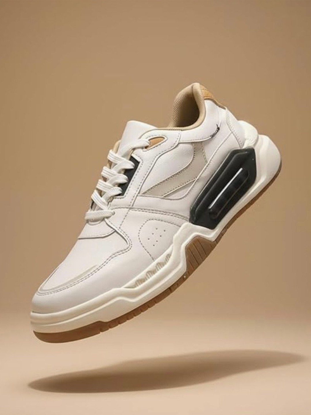 The Roadster Lifestyle Co Men Round Toe Lace-Ups Sneakers