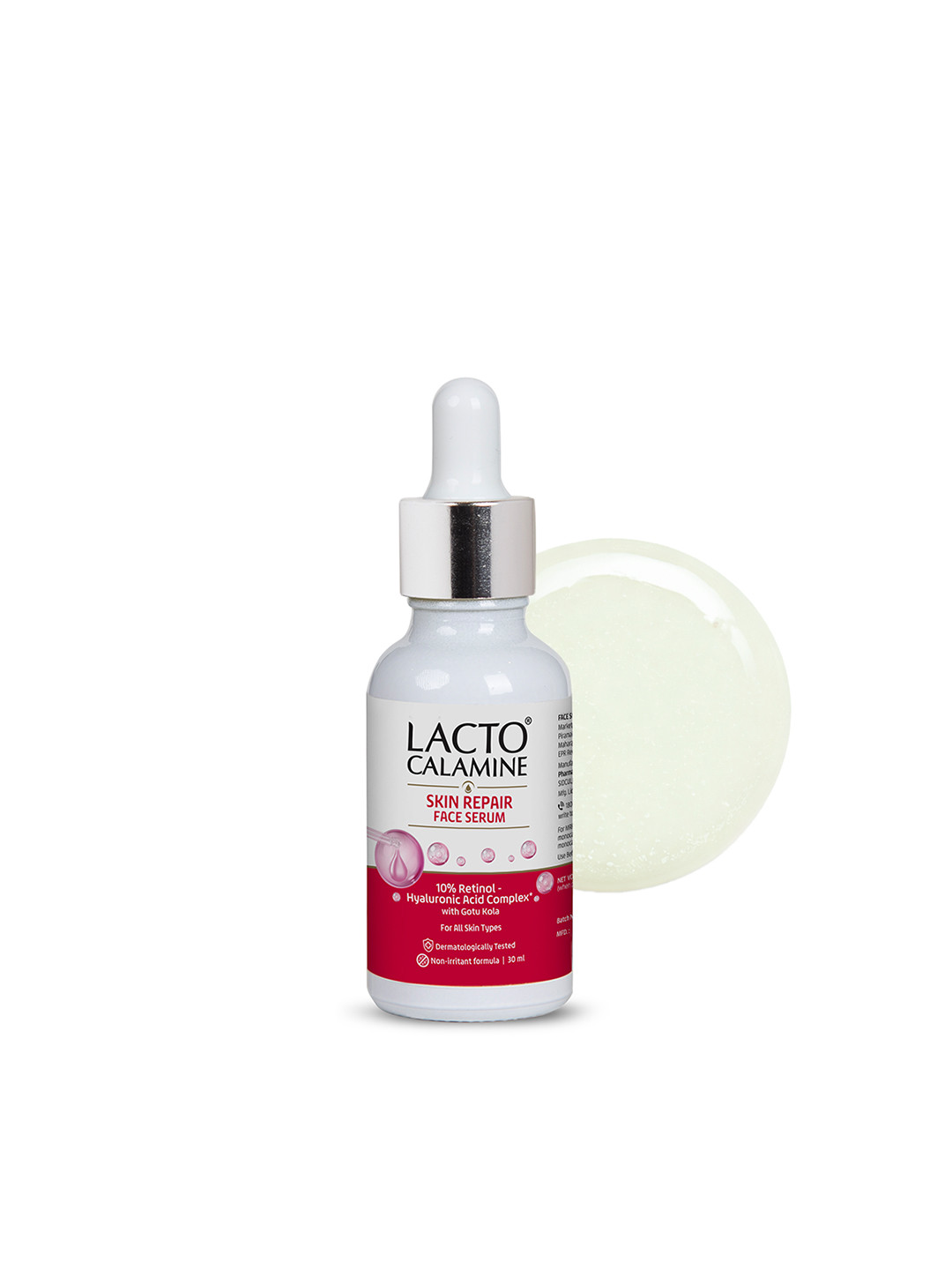 Lacto Calamine Skin Repair Retinol Face Serum with Gotu Kola for Oily Skin - 30 ml