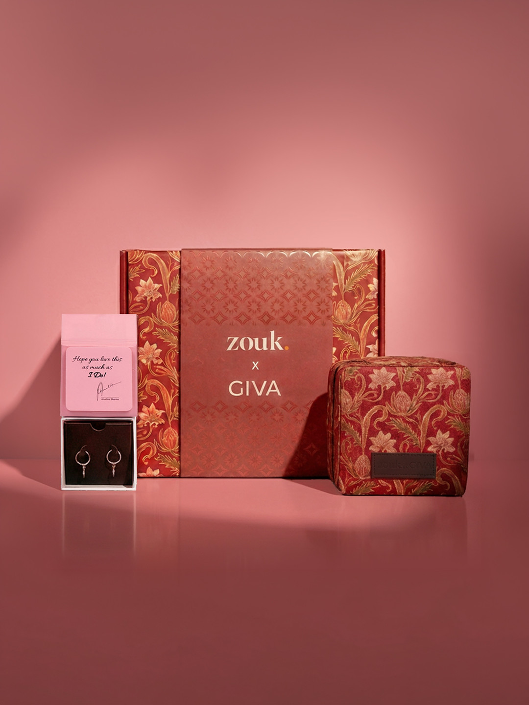 Zouk x Giva Silver Earring Gift Set