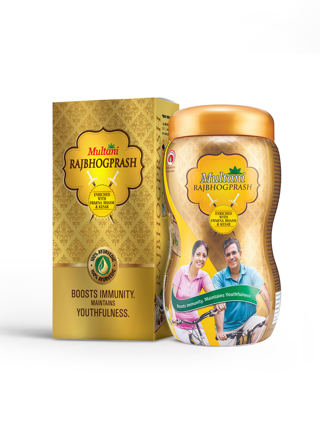 Multani Rajbhog Prash Enriched With Kesar- 1 Kg