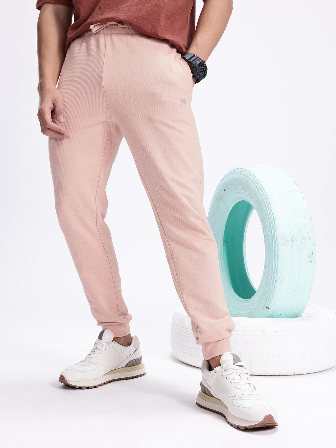 Kook N Keech Men Regular Fit Self Design Joggers