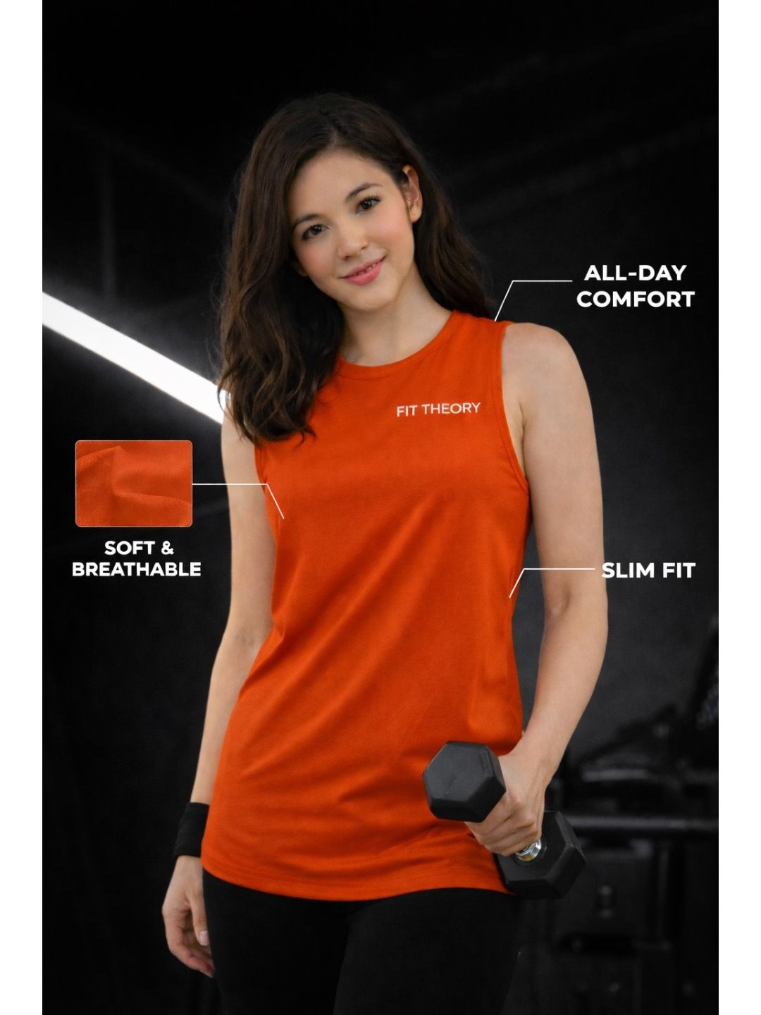 THEFITTHEORY Women Tank Top