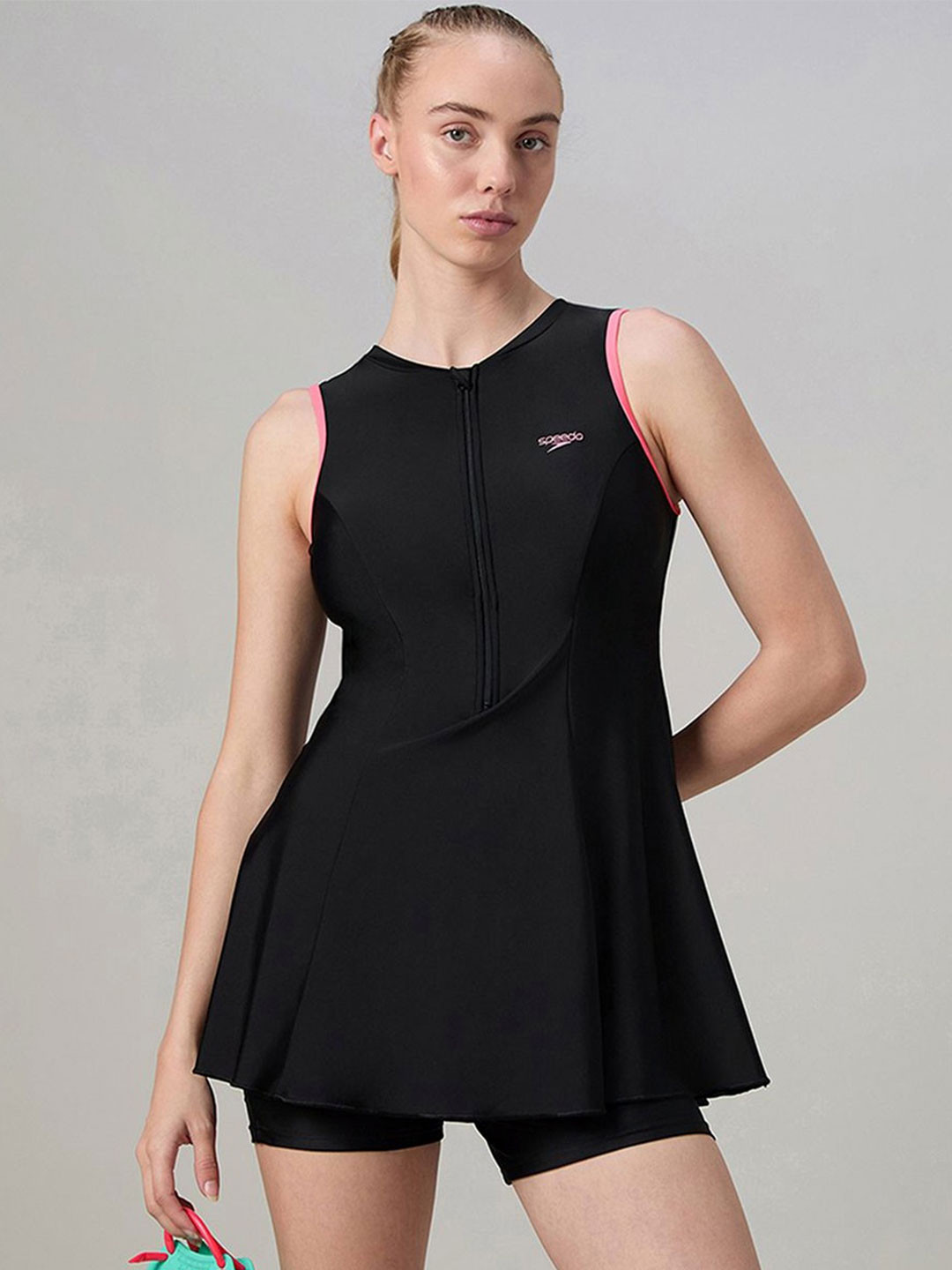 Speedo Women Endurance10 Closedback Swimdress With Boyleg