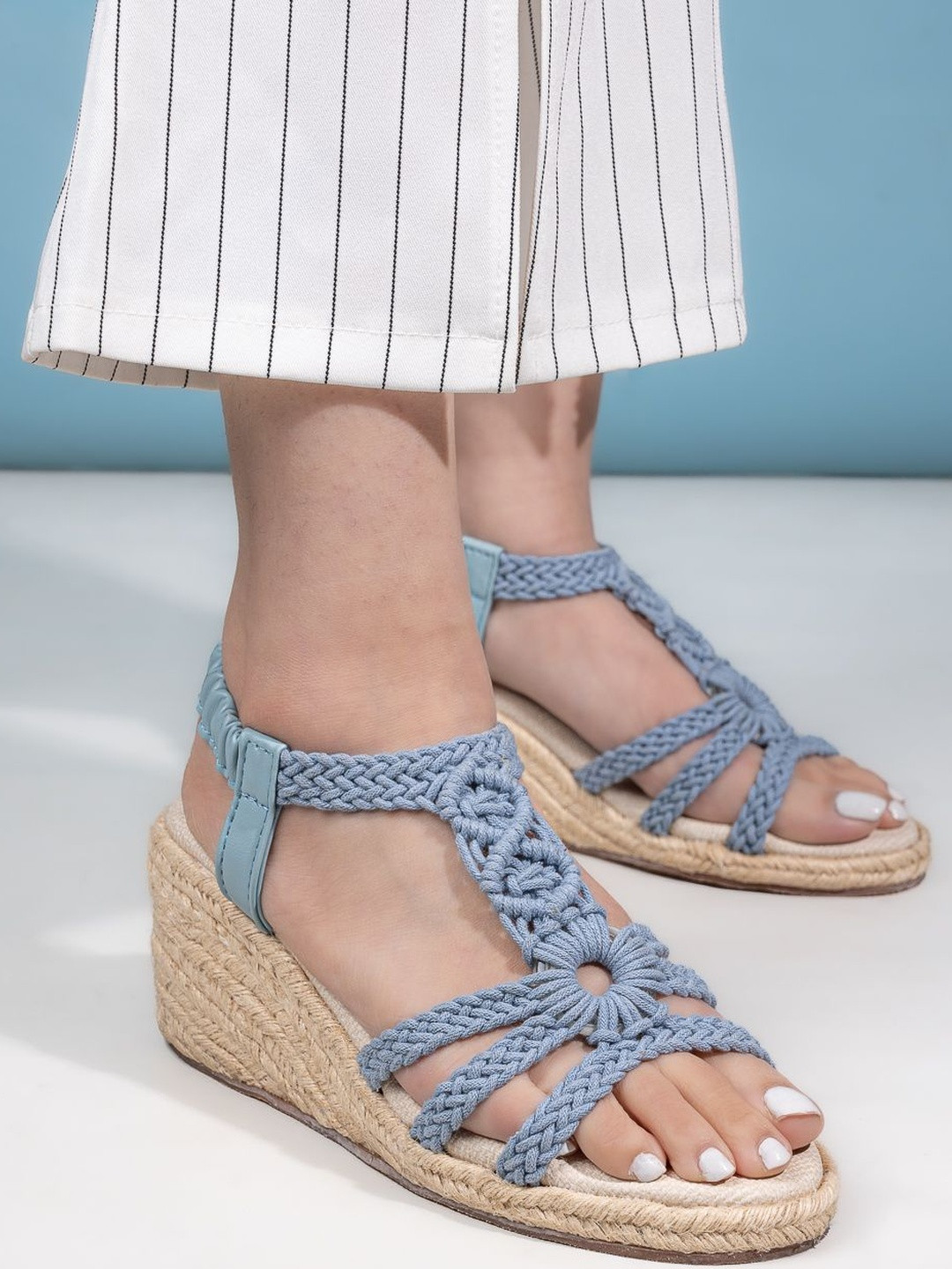 BRISKERS Wedge Sandals