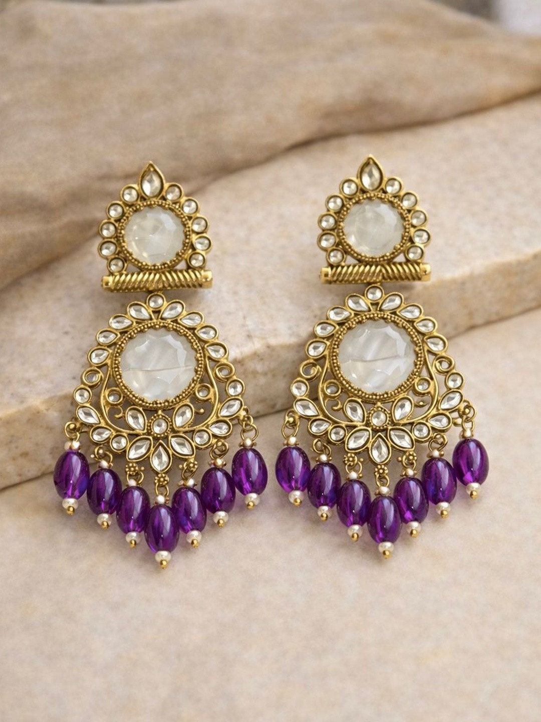 Glamgem Contemporary Drop Earrings