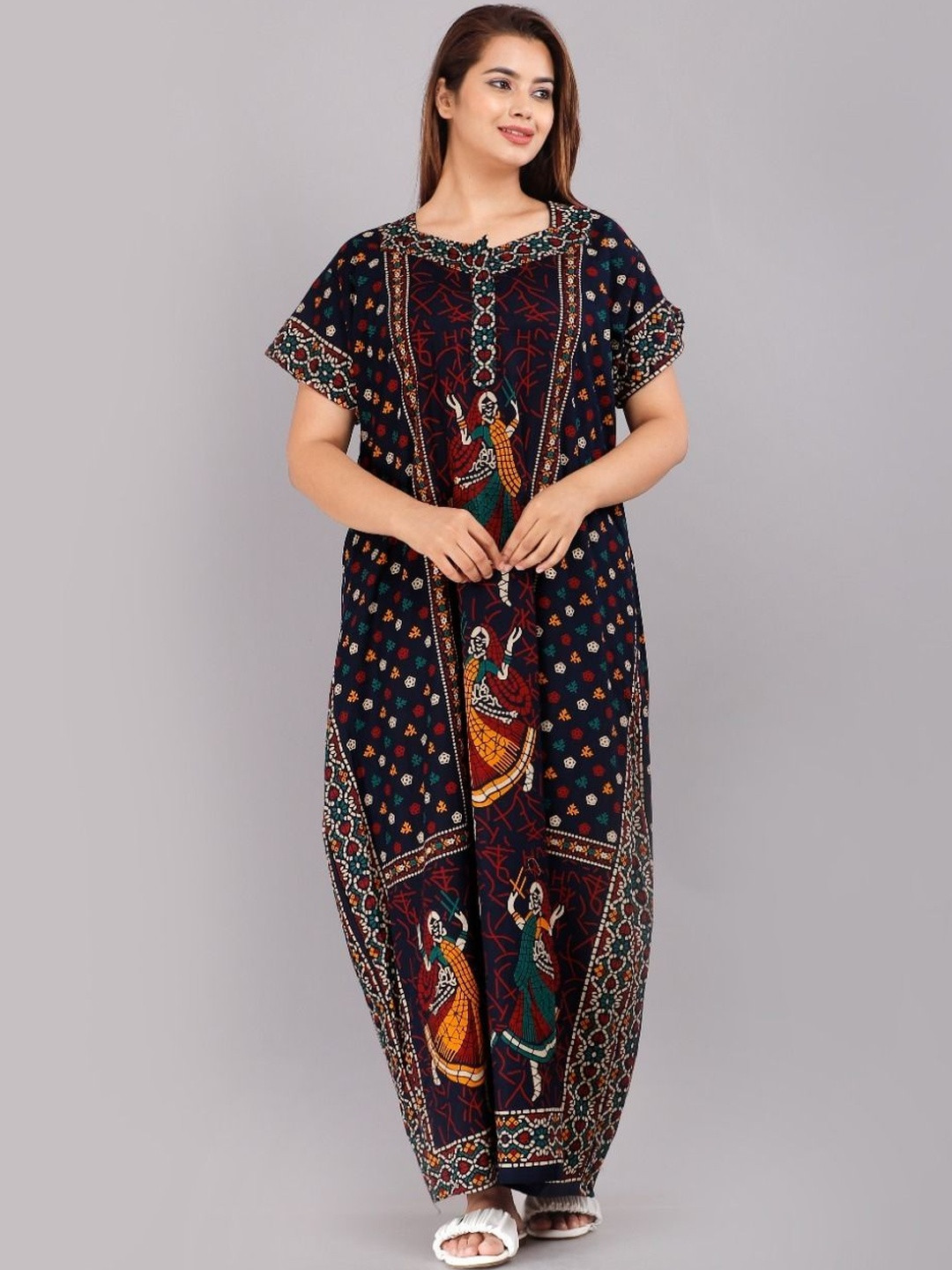 Rapariga Printed Maxi Nightdress