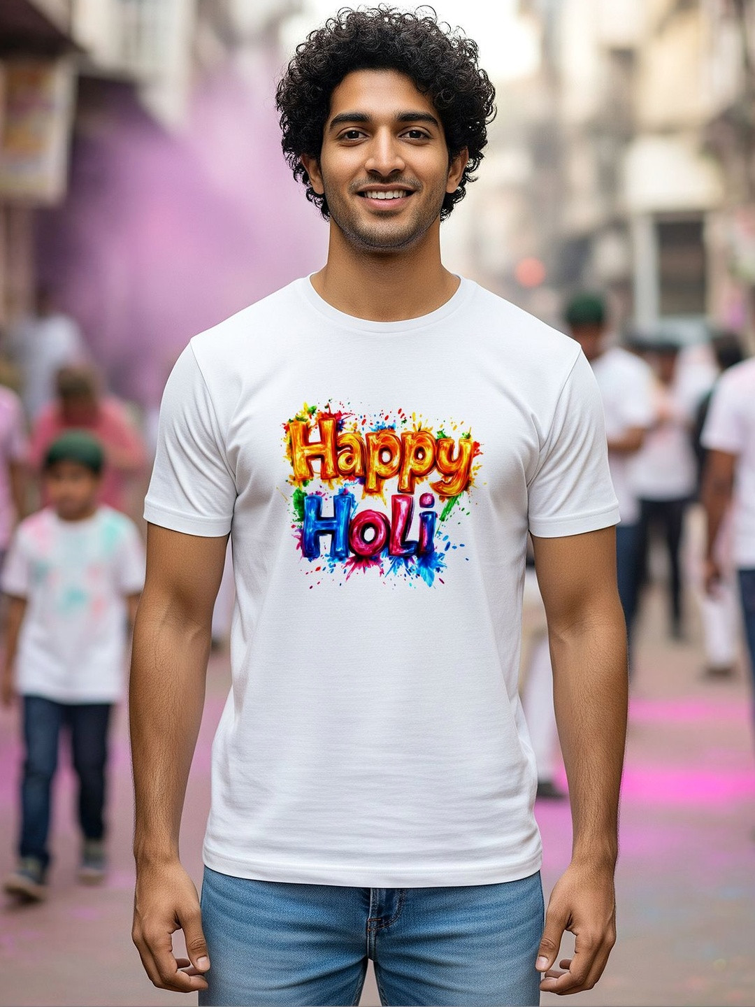 BULLMER Men Typography Printed T-shirt