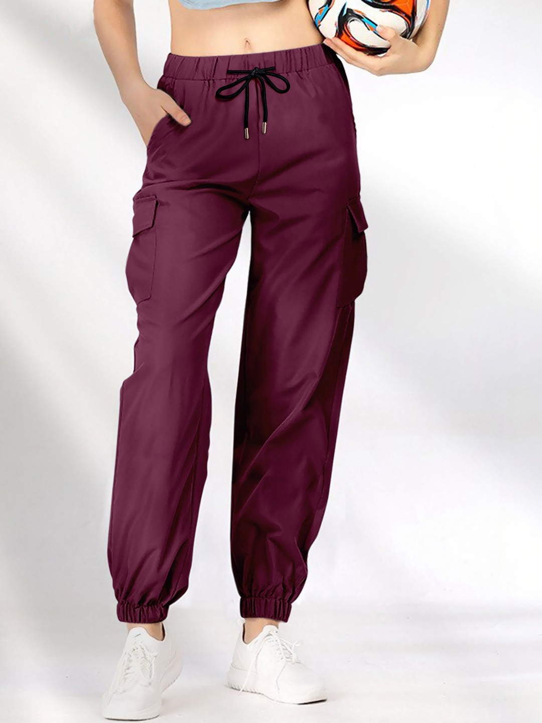 Moda Rapido Women Relaxed Cargos Trousers
