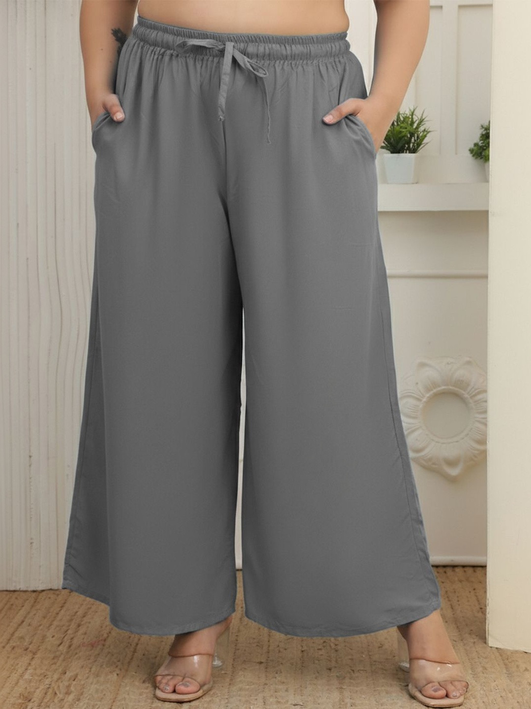Valles365 by S.C. Women Flared Ethnic Palazzos