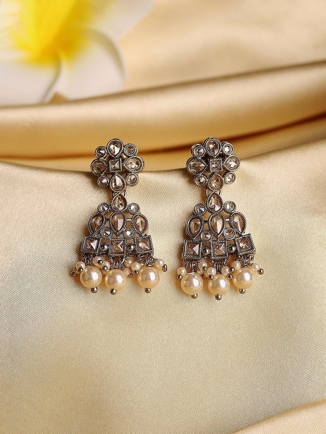 Biba Geometric Drop Earrings