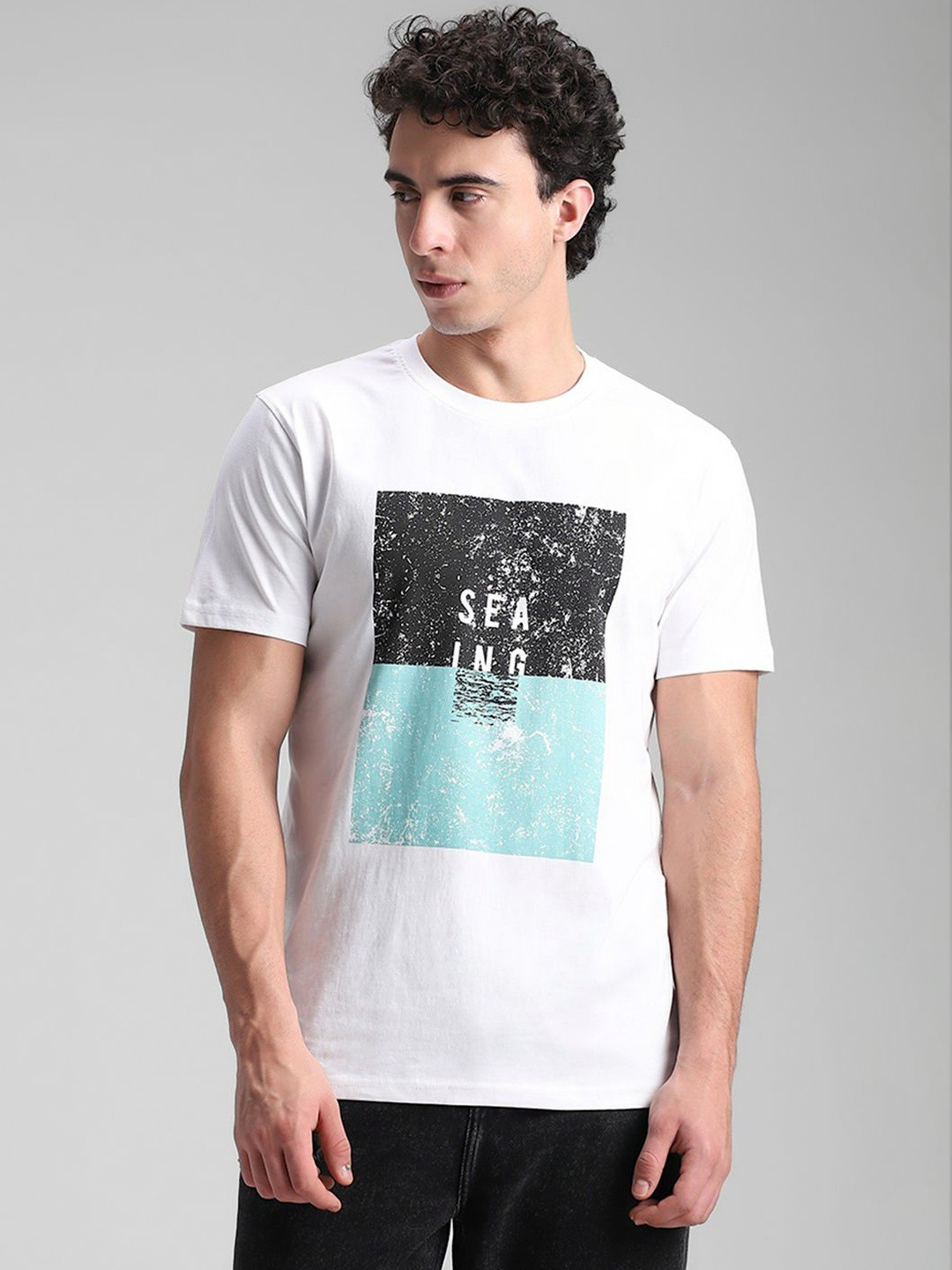 Klub Fox Men Printed T-shirt