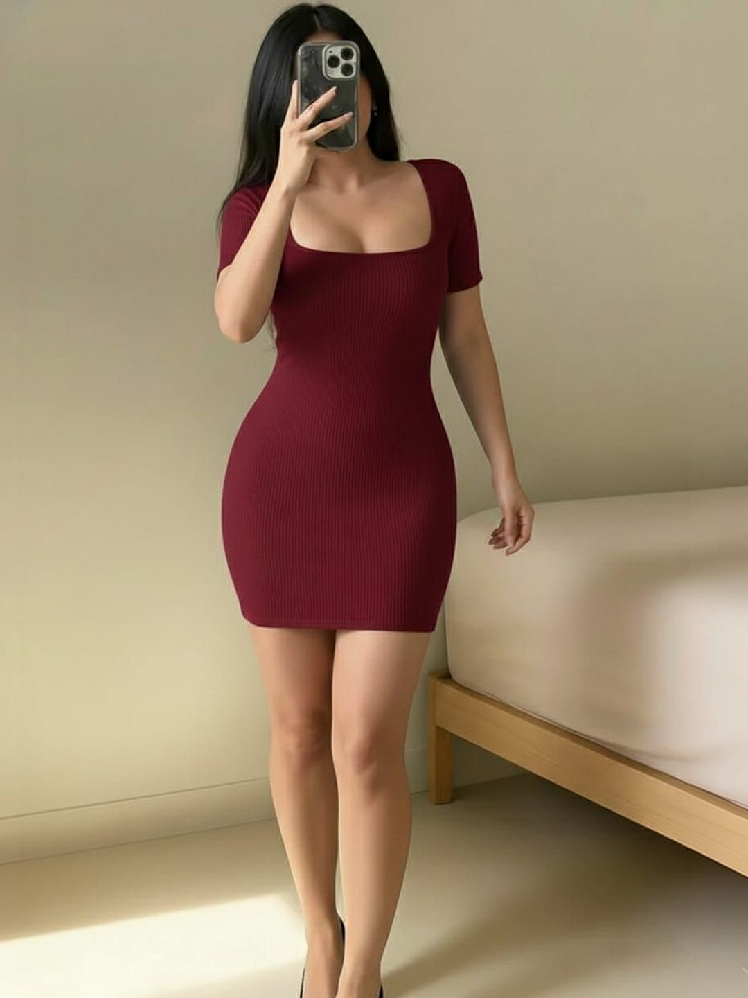Trendy Era Bodycon Mini Dress
