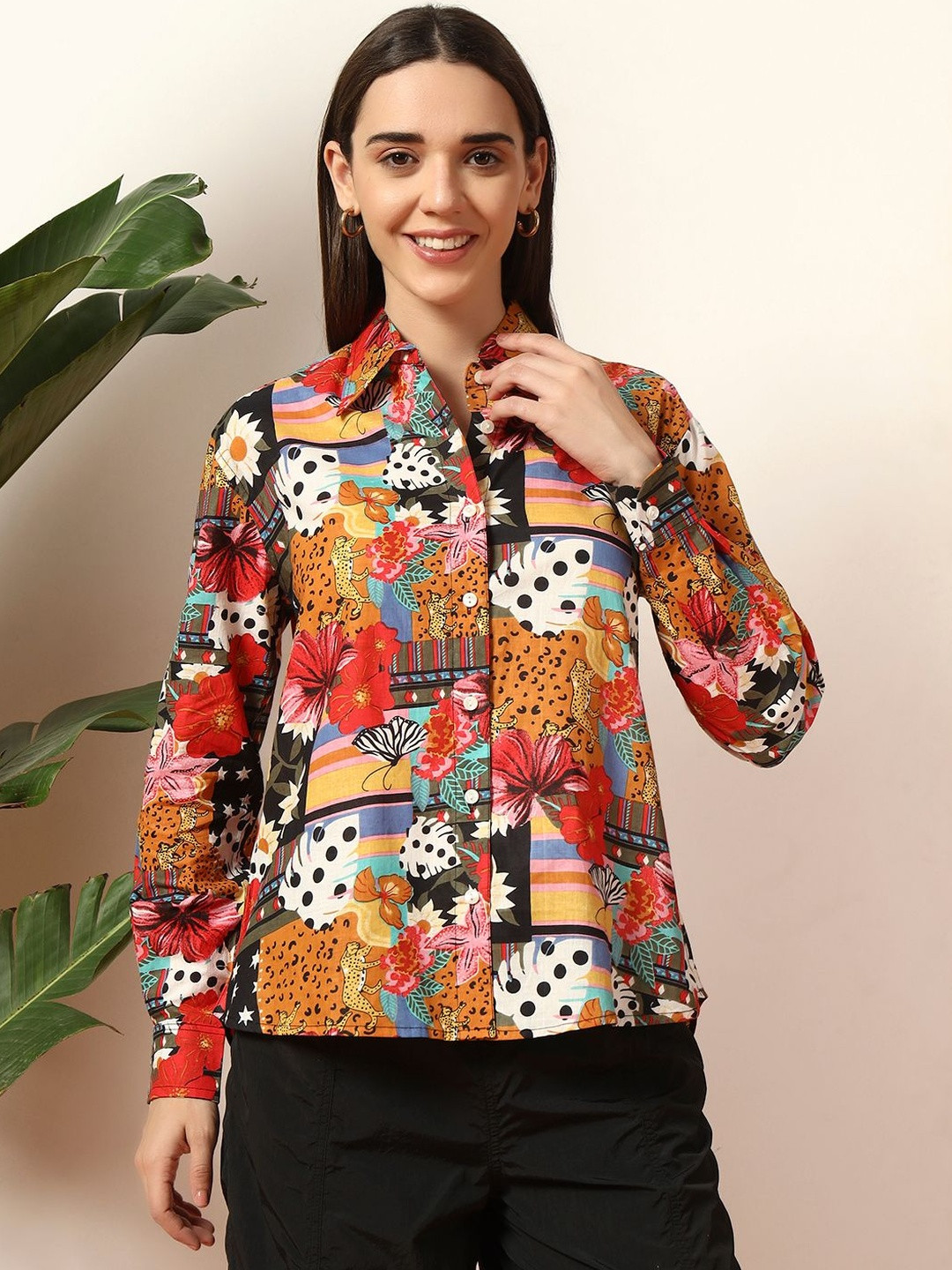 HANDICRAFT PALACE Women Standard Printed Casual Shirt
