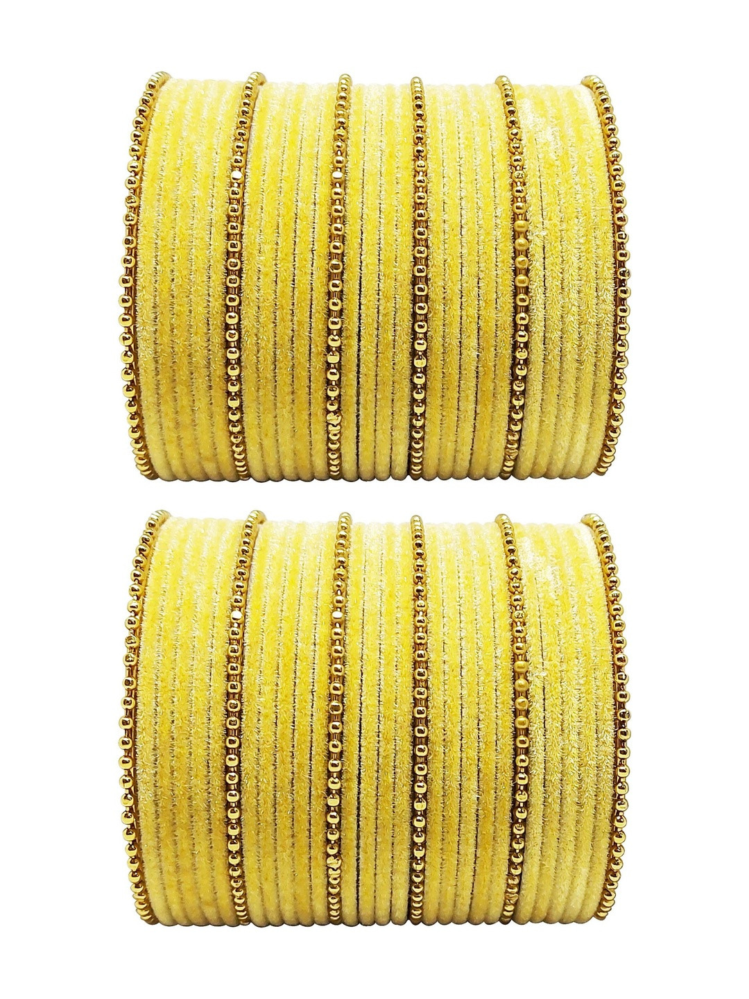 Anahat Collection Set of 60 Gold-Plated Bangles