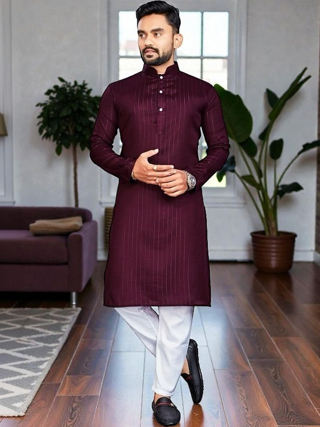 MAITHILI CREATION Men Kurta