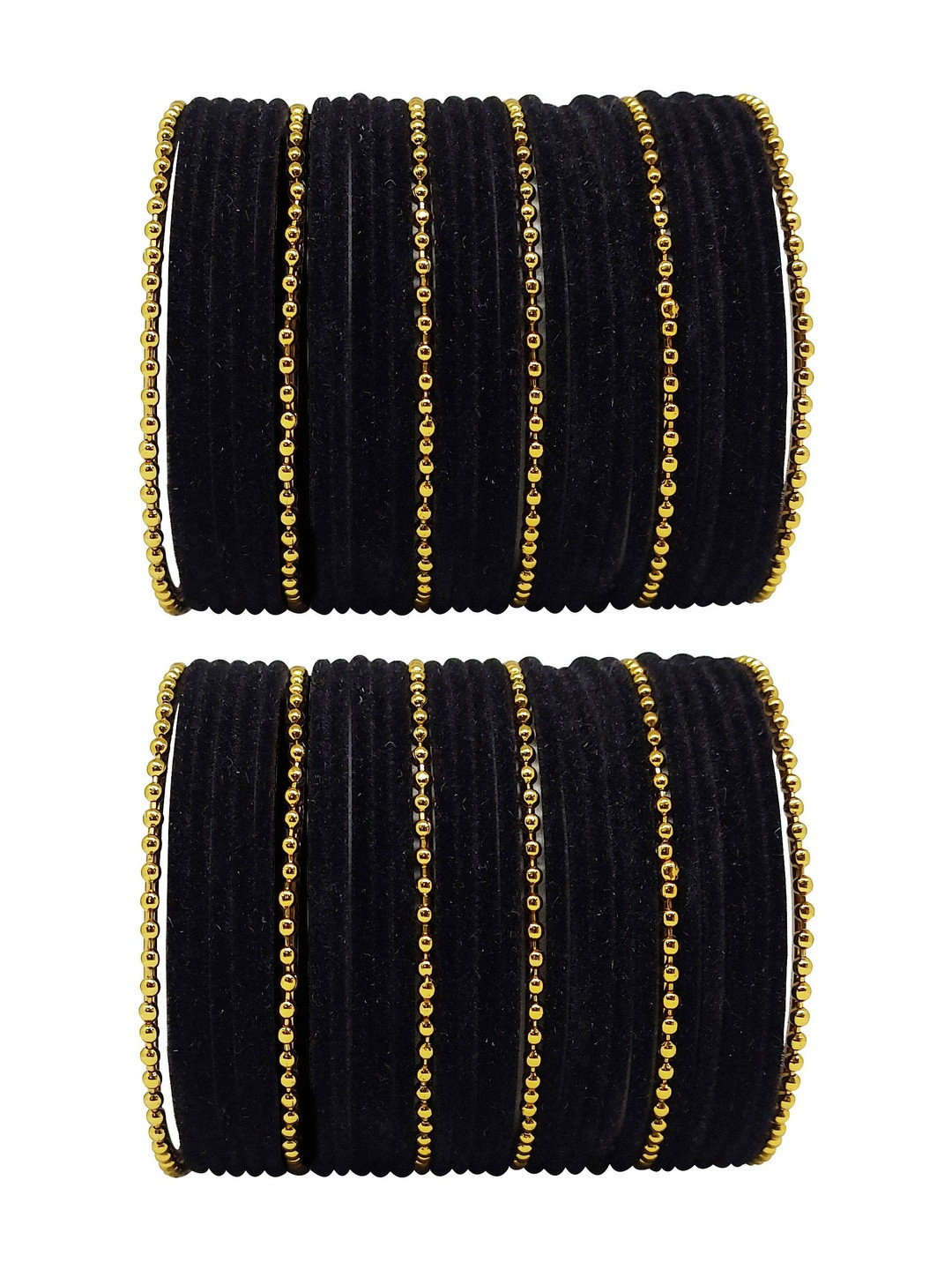 Anahat Collection Set of 60 Gold-Plated Bangles