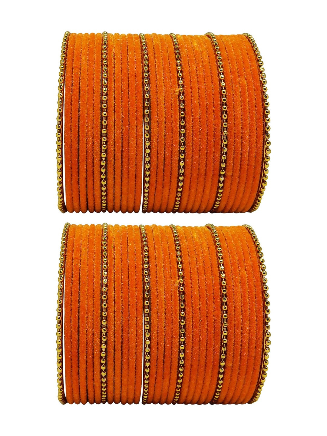 Anahat Collection Set of 60 Gold-Plated Bangles