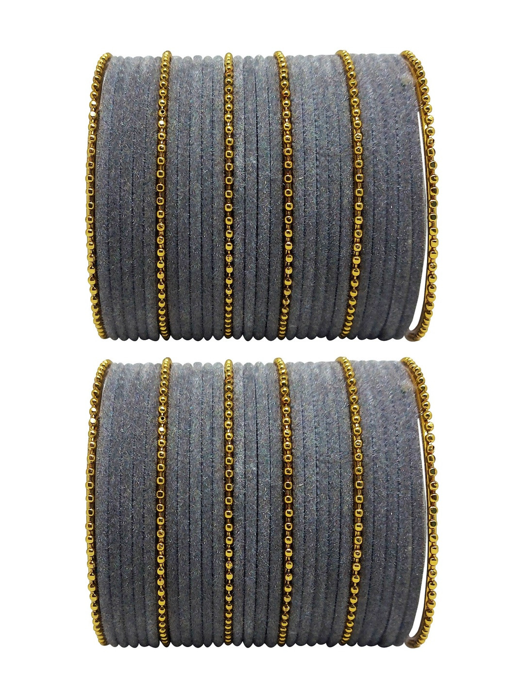 Anahat Collection Set of 60 Gold-Plated Bangles