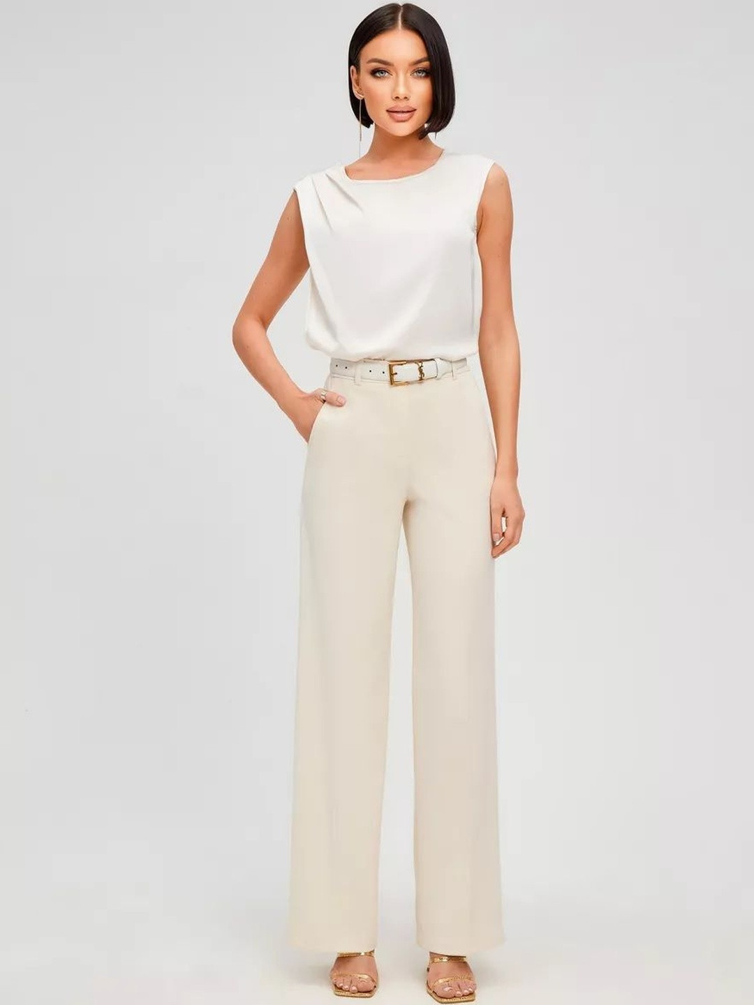 Aadvi Fashion Women Classic High-Rise Trousers