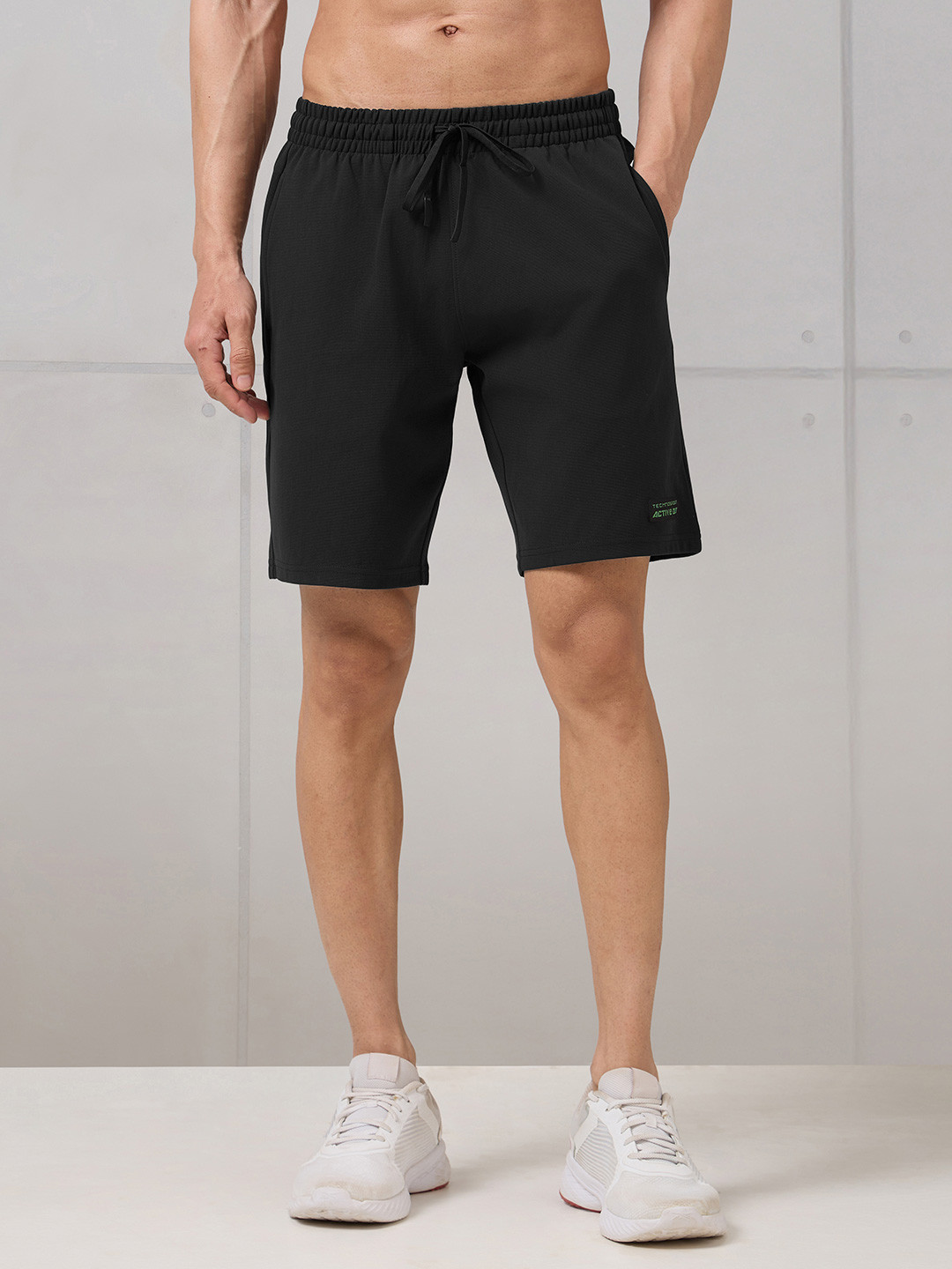 Technosport Men Slim Fit Antimicrobial Technology Short