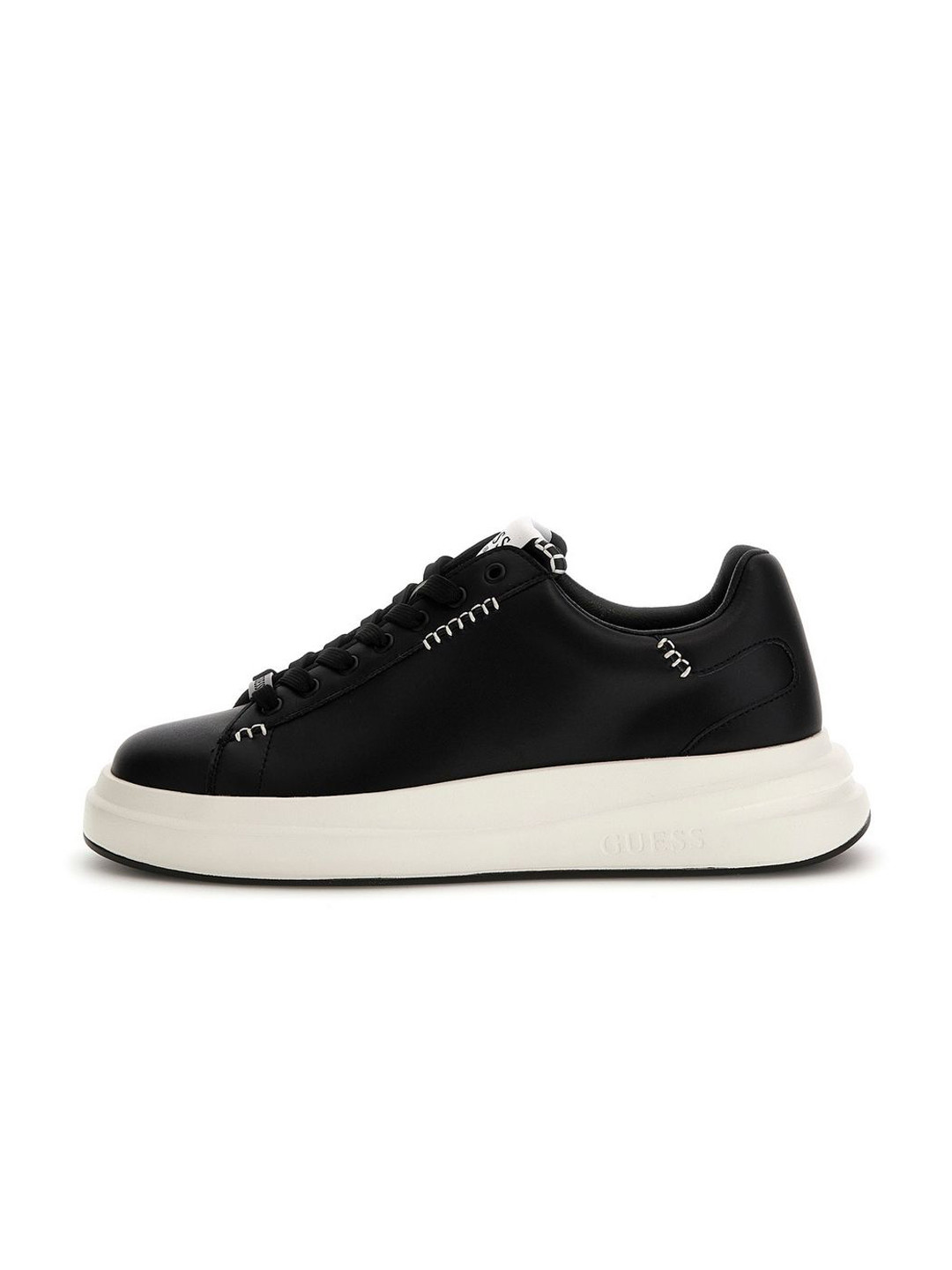 GUESS Men Leather Lace-Ups Sneakers