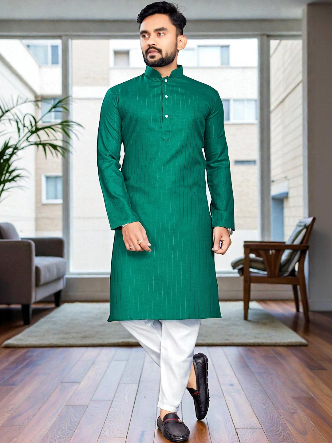 MAITHILI CREATION Men Kurta