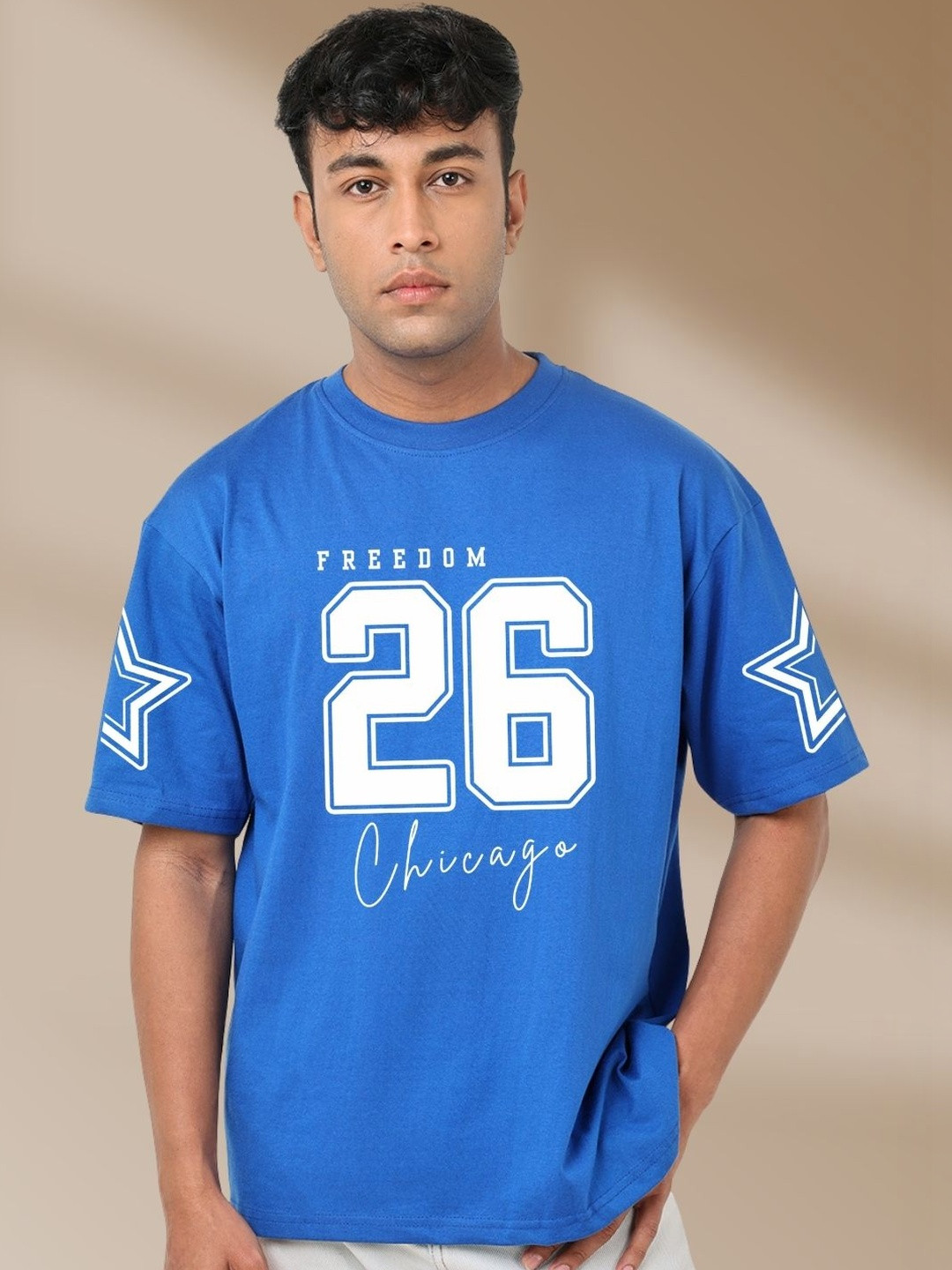 Cool Plus Men Typography Printed T-shirt