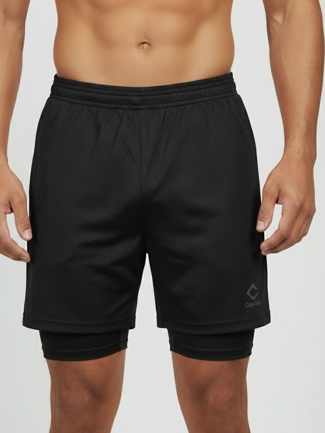 CAPTAIN Men Training or Gym Sports Shorts