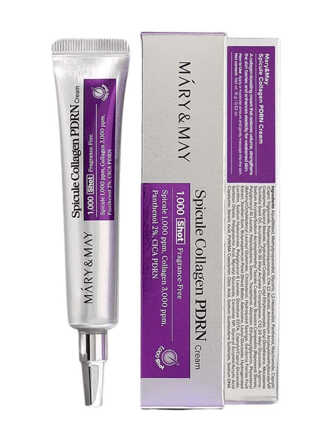 MARY&MAY Spicule Collagen Shot 1000 Cream - 12 ml
