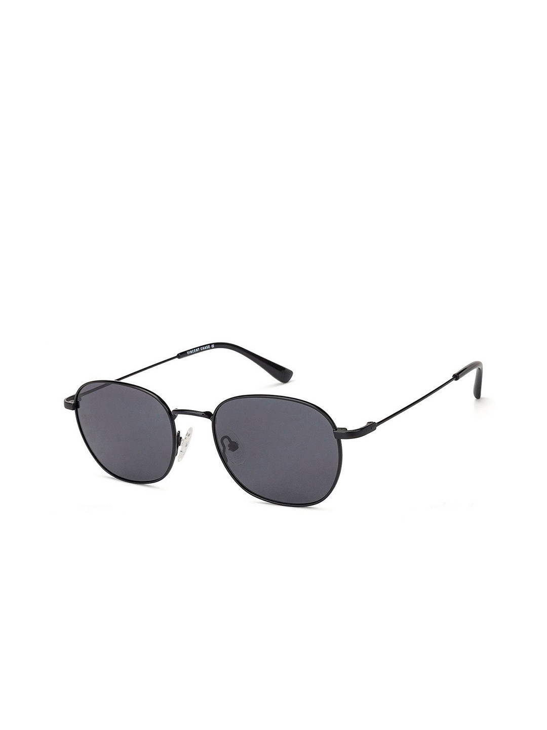 Vincent Chase by Lenskart Lens & Round Sunglasses with Polarised and UV Protected Lens 138476