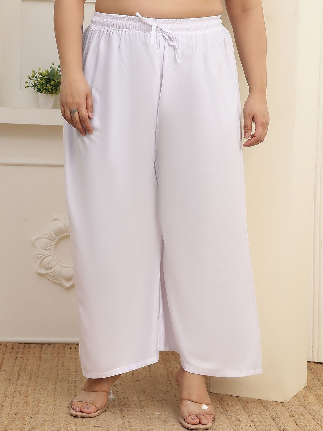 Valles365 by S.C. Women Flared Ethnic Palazzos
