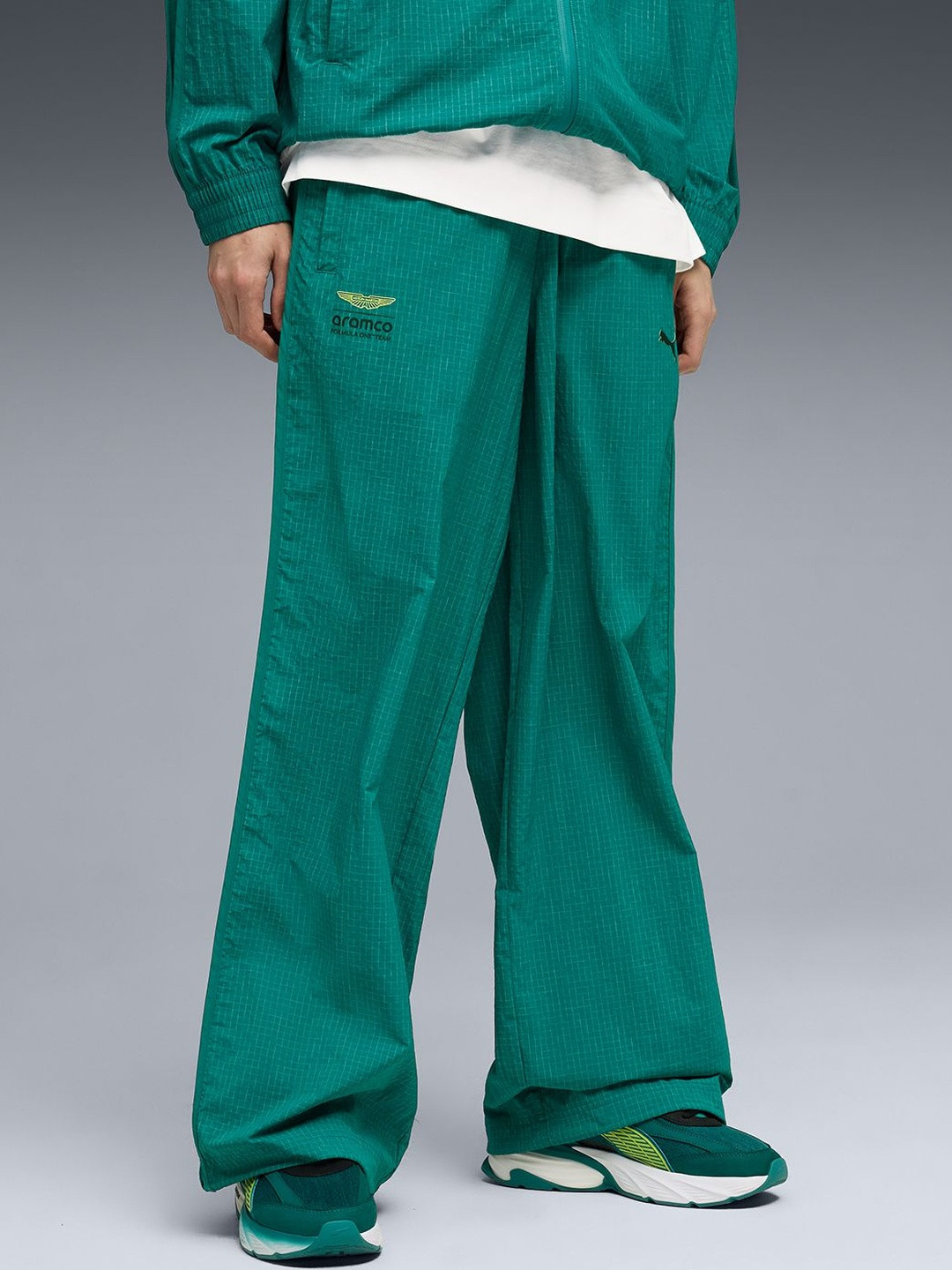 Aston Martin F1 Lifestyle Men's Textured T7 Oversized Pants