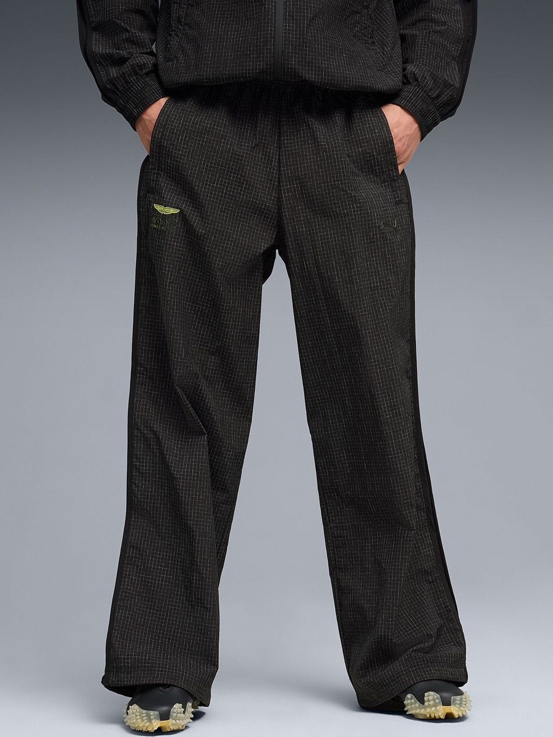Aston Martin F1 Lifestyle Men's Textured T7 Oversized Pants