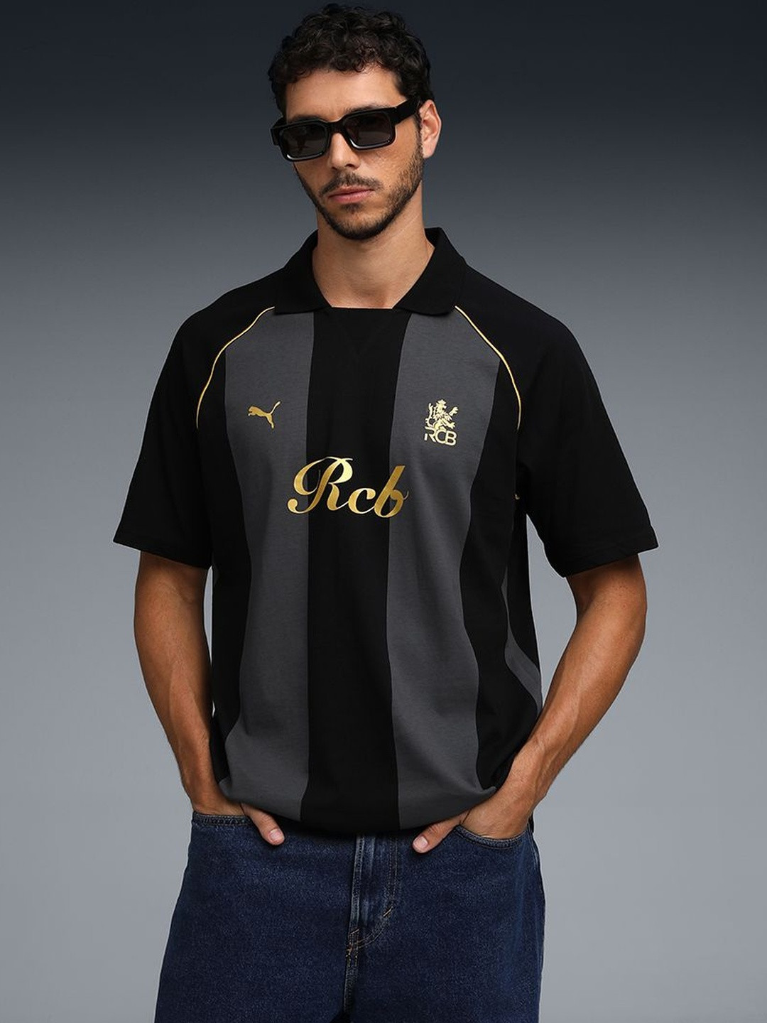 Puma x RCB 2026 Men's Striper Polo