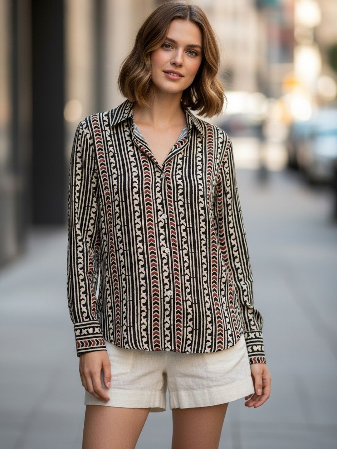 CORSICA Women Printed Casual Shirt