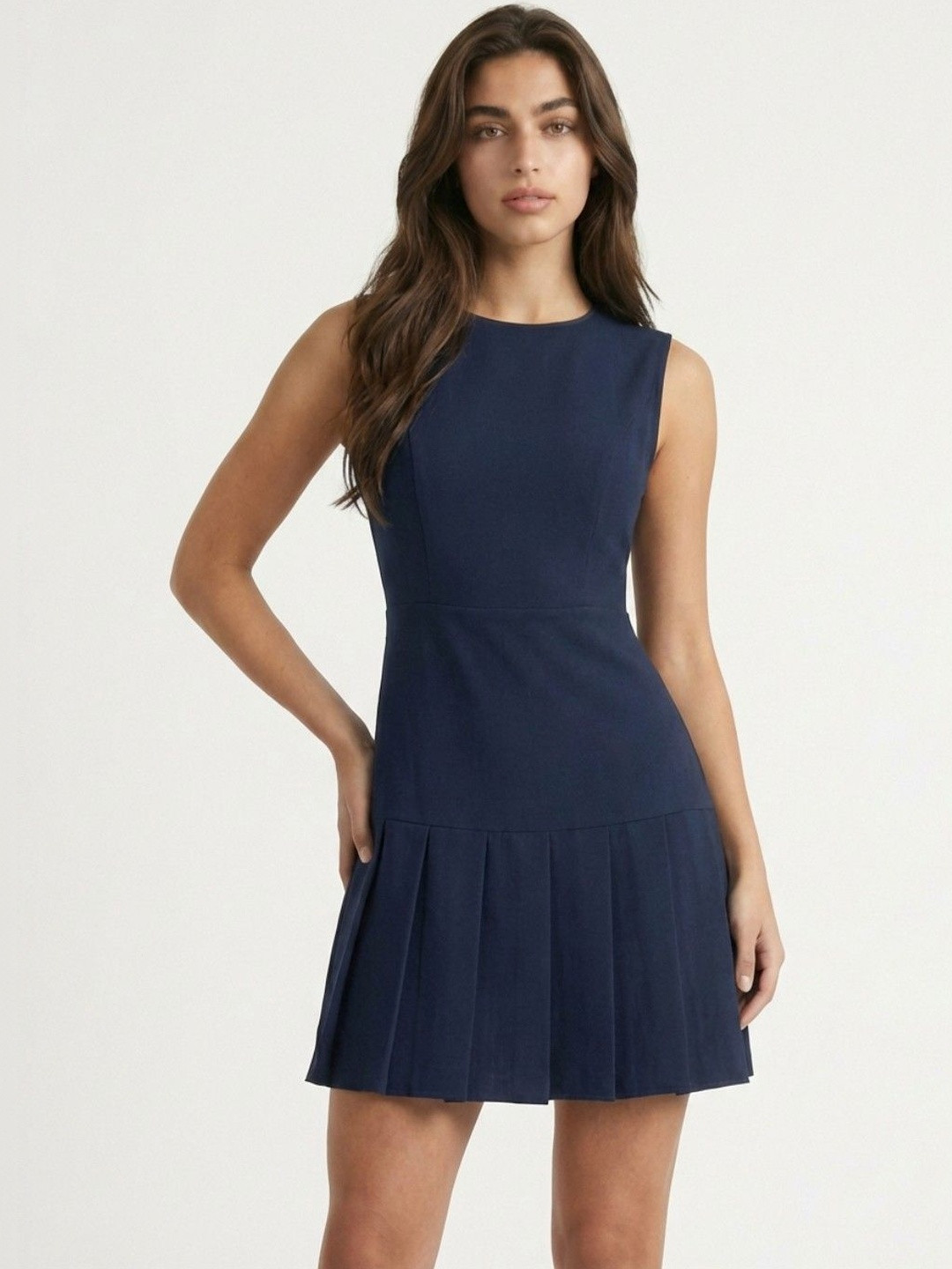 glitchez Fit & Flare Mini Dress