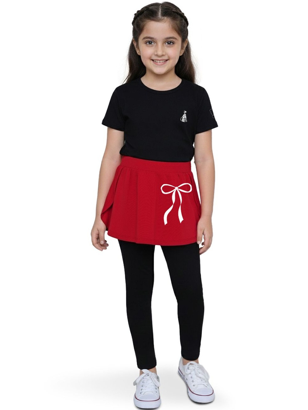 You Got Plan B Christmas Gift Printed Pure Cotton T-Shirt with Leggings