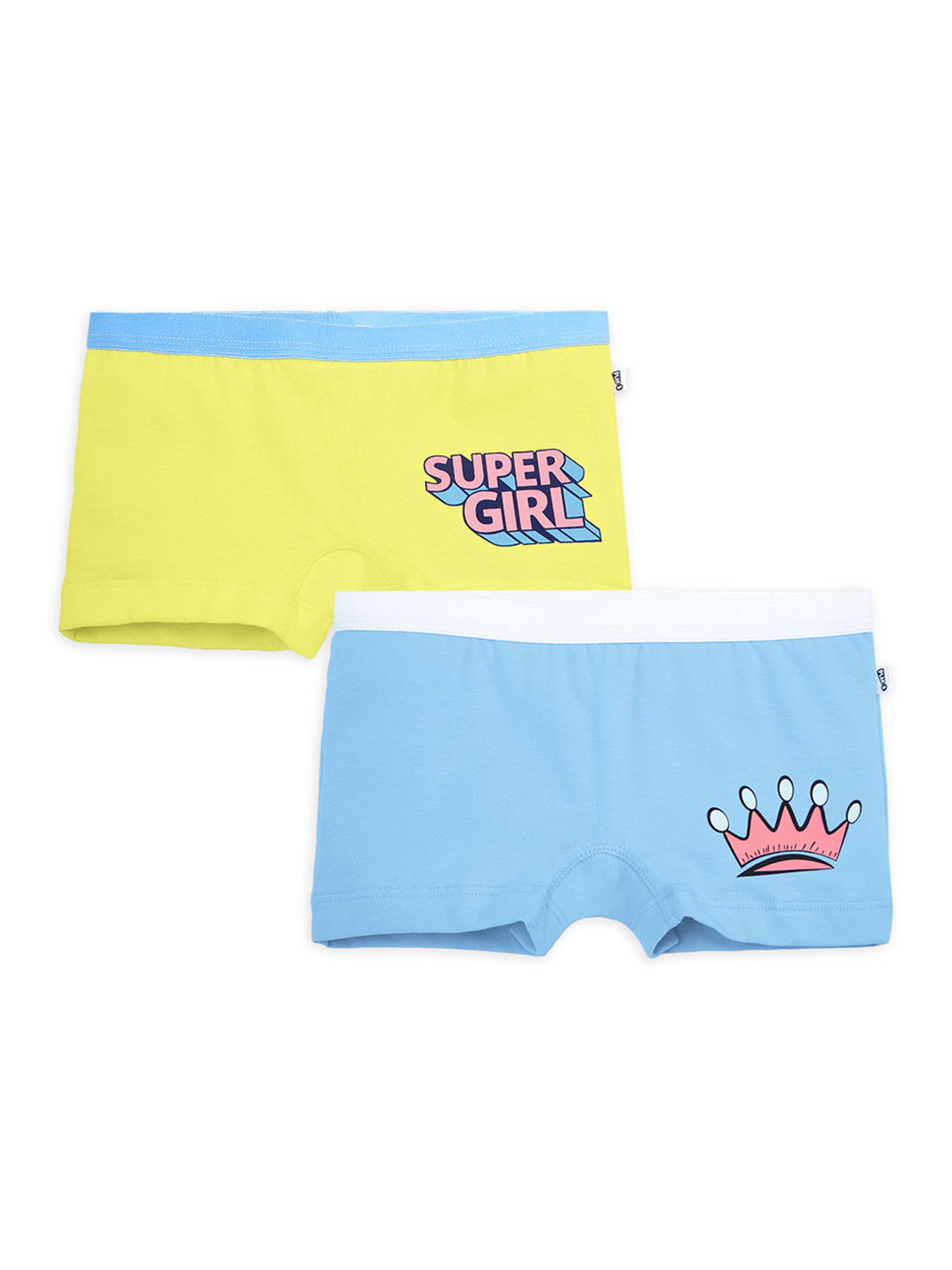You Got Plan B Pack of 2 Cotton Blend Printed Trunks Brief