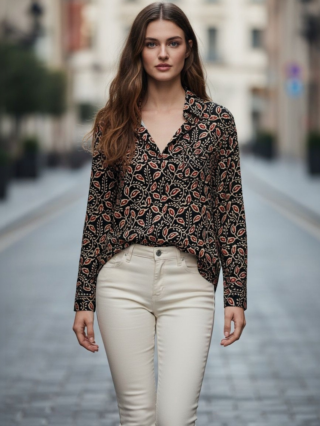 TIRA Women Printed Casual Shirt