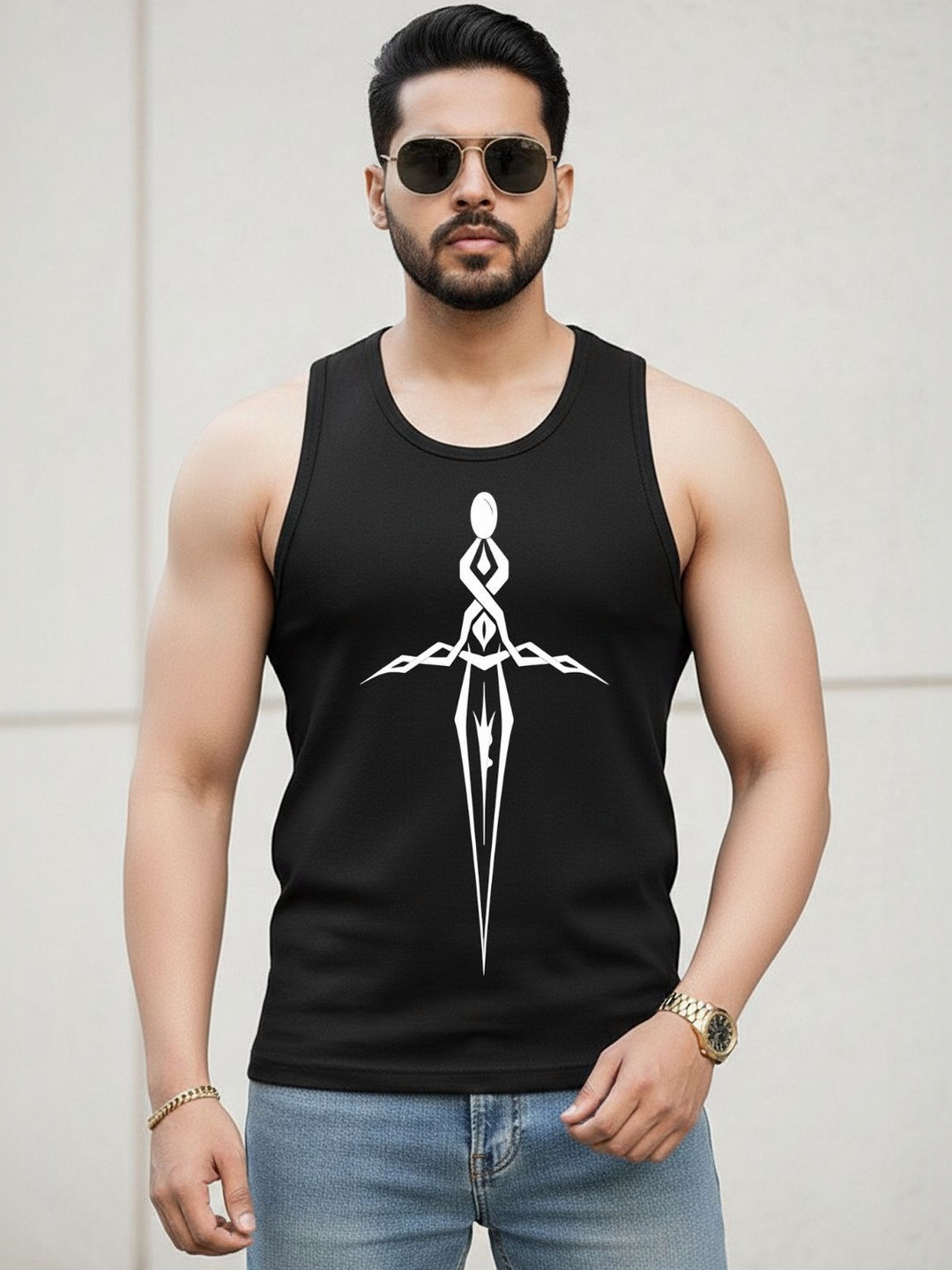 Kasendra Printed Tank