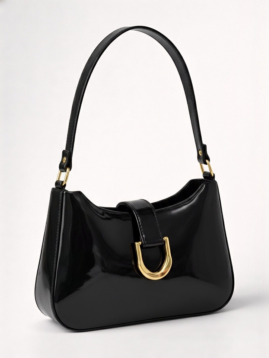 ROSS BROWN Solid Mini Structured Shoulder Bag