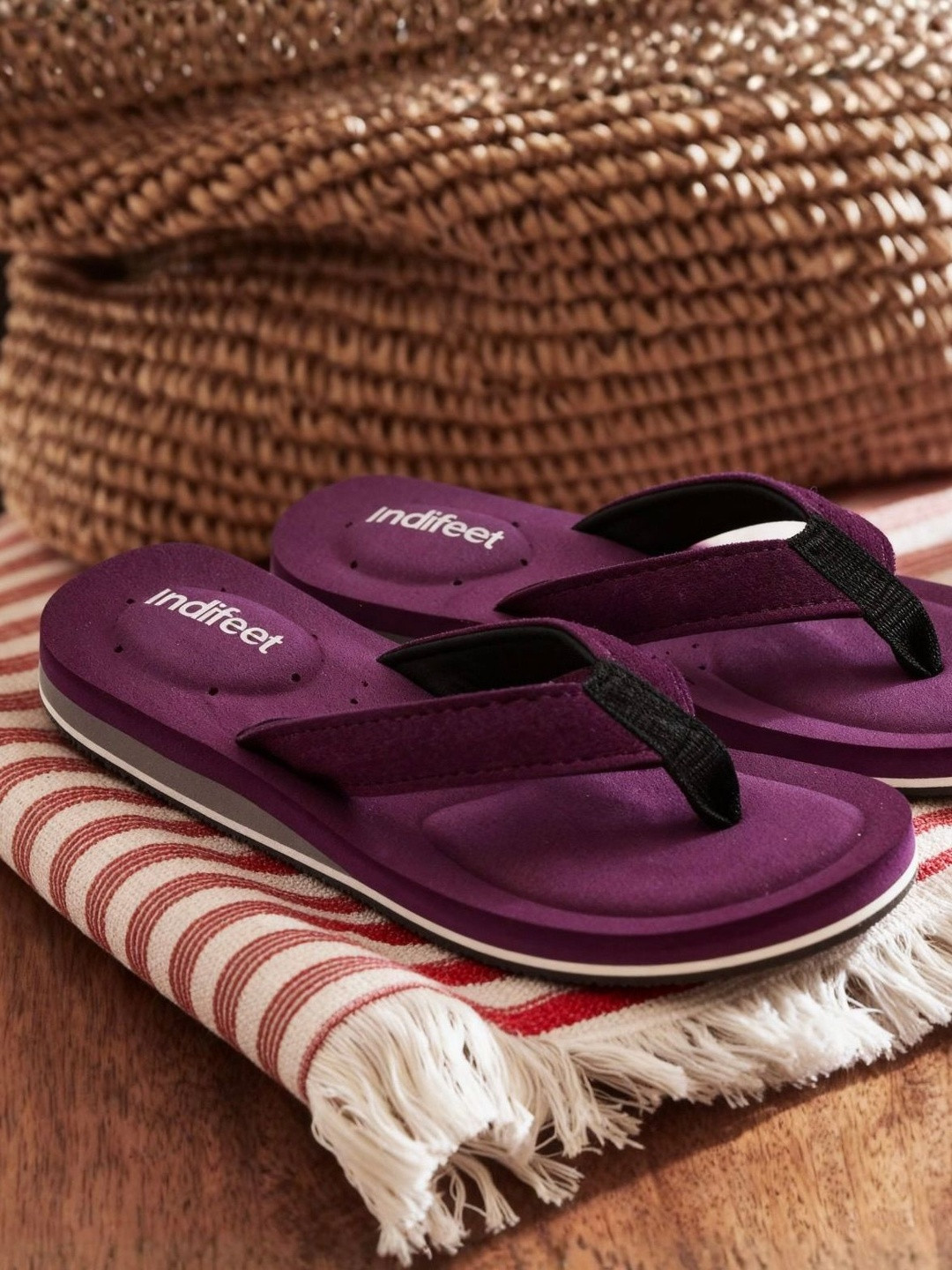 Indifeet Women Thong Flip-Flops