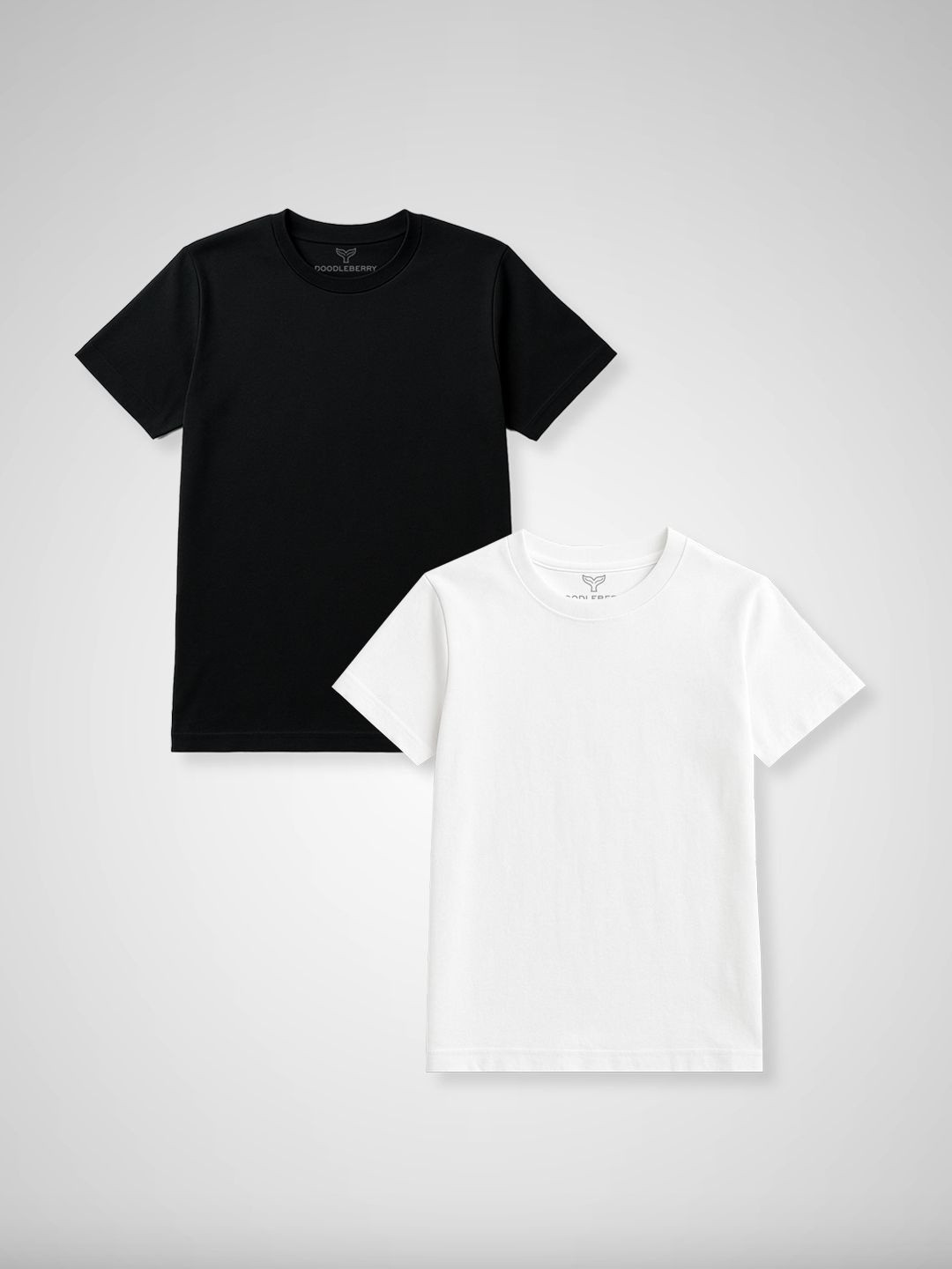 DOODLEBERRY Girls Cotton Tshirts