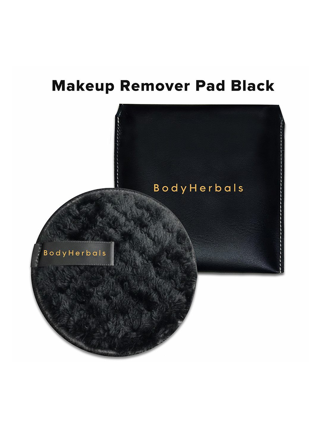 BodyHerbals Reusable Makeup Remover Pad - Black
