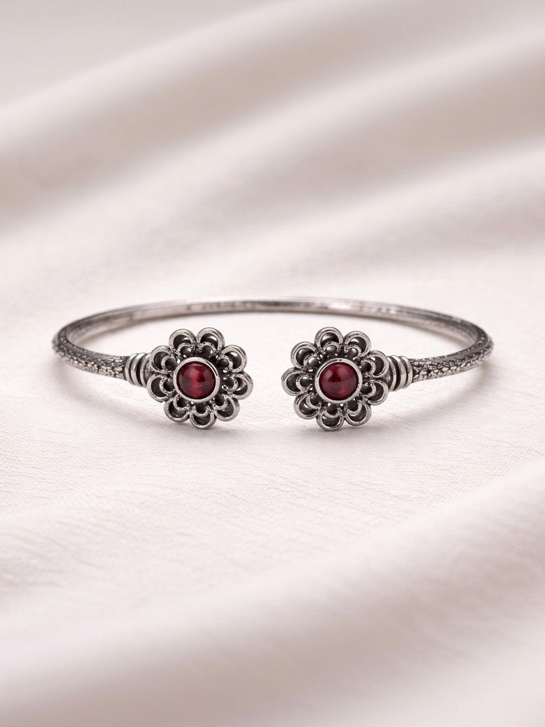 athizay Women Oxidised Cuff Bracelet