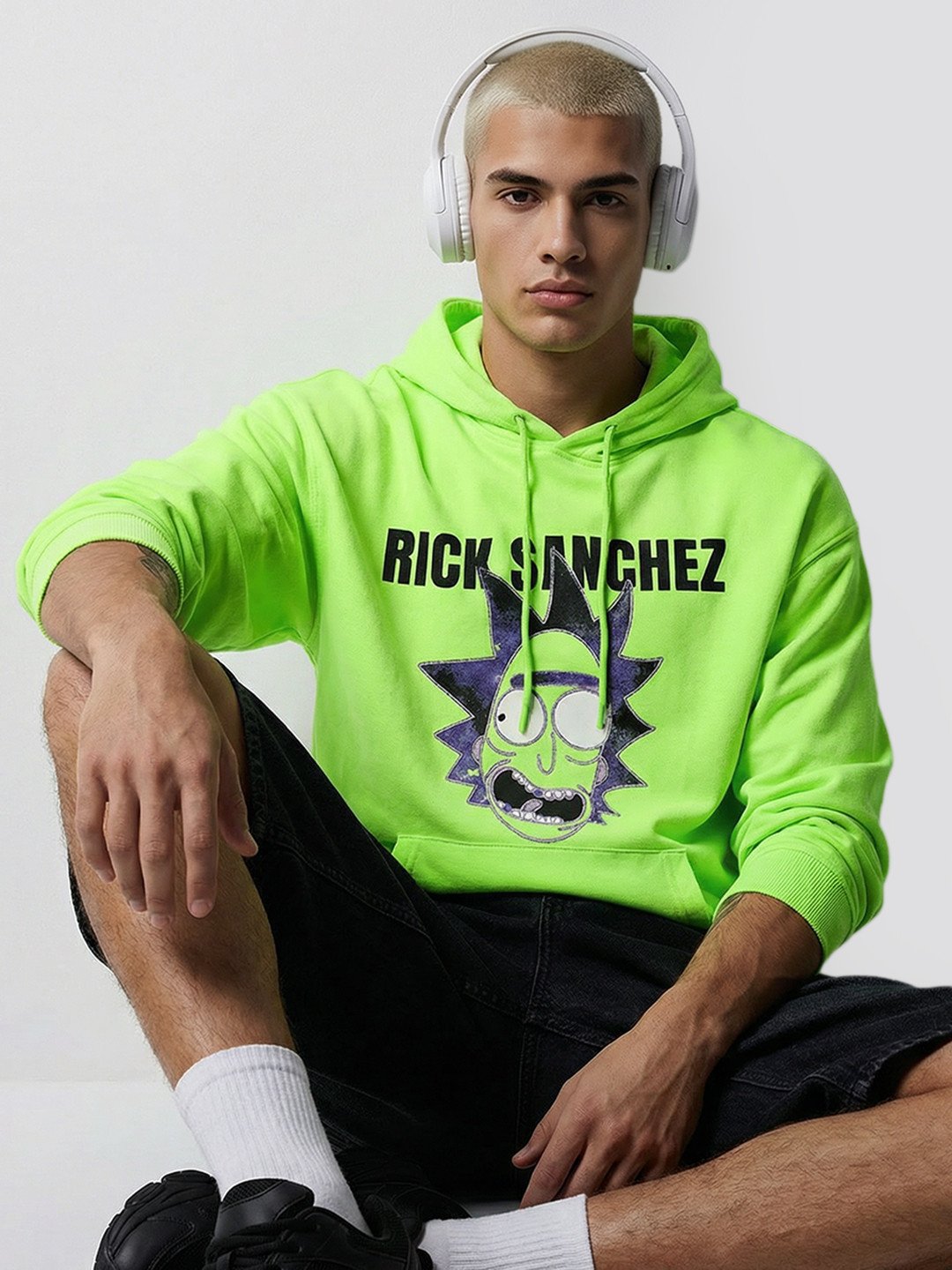 Kook N Keech Printed Hooded Sweatshirt